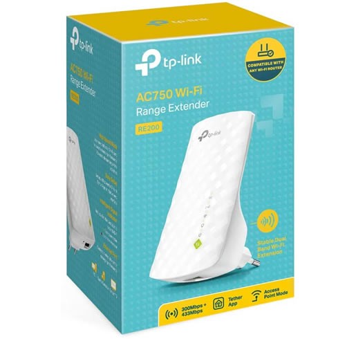 Extensor de señal TP-LINK RE200 AC750