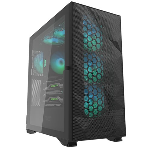 DarkFlash DLX 21 Mesh RGB - Negro