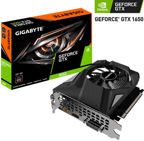 Gigabyte GeForce GTX 1650 D6 OC 4 GB