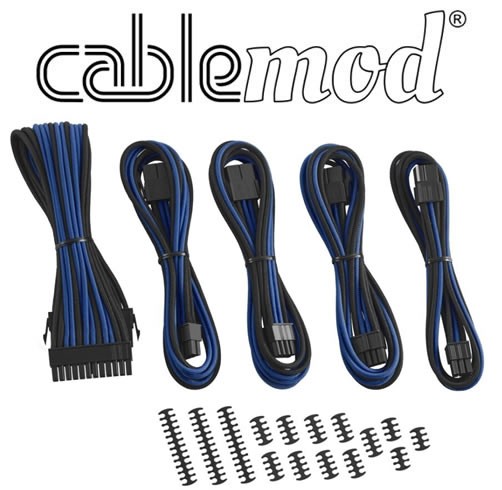 Cablemod Classic ModMesh -Negro/AZUL