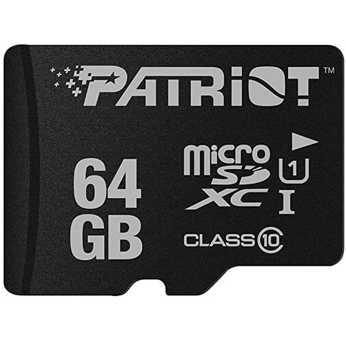 Patriot LX Series 64GB MicroSD Clase 10