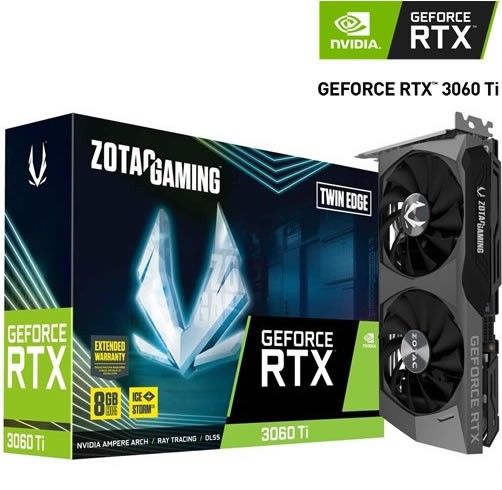 Zotac GeForce RTX 3060Ti Twin Edge 8 GB