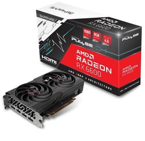 SAPPHIRE PULSE Radeon RX 6600 8 GB