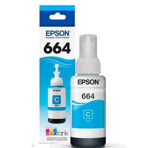 Botella Tinta - EPSON 644 - Cyan