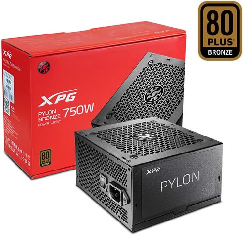 XPG PYLON 750W - 80 Plus BRONZE