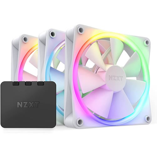 Ventilador NZXT F120 RGB Blanco (Pack de 3)