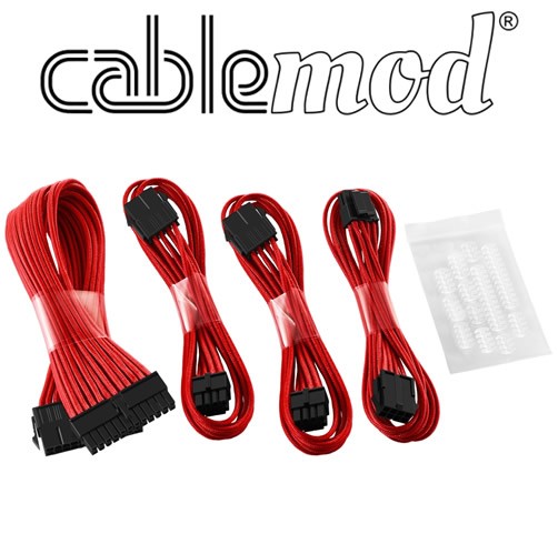 Cablemod ModFlex - Dual 6+2 - Rojo