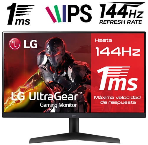 LG 24gn60R-B - 24" - IPS - 144 Hz