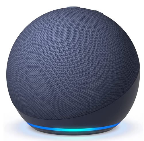 Amazon - Echo Dot (5th Gen) Blue