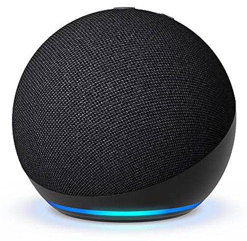 Amazon - Echo Dot (5th Gen) - Charcoal