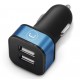 Cargador UNNO TEKNO para carro - 2 puertos USB Carga rapida 3.4A - PW5021BK