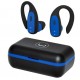 Audifonos UNNO TEKNO earbuds Flex TWS - Negro/Azul - HS7503BL