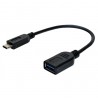 ADAPTADOR UNNO TEKNO Tipo C a USB 3.0 Hembra - AD4203BK