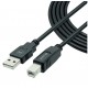 Cable Unno Tekno - USB para impresora - 1.8 m - CB4006BK
