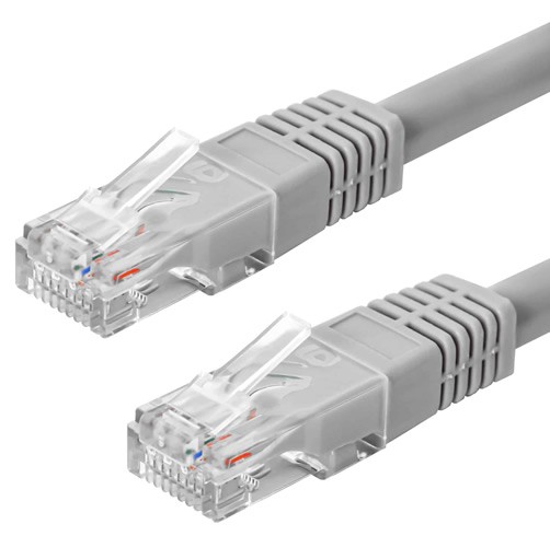 Cable Red UNNO TEKNO Ethernet Patch Cat6 6FT - Gris - CB4306GY
