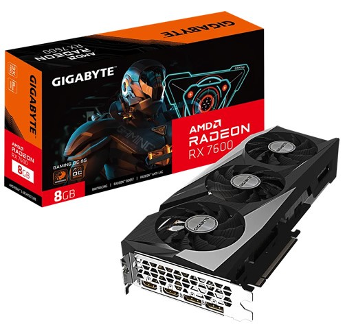 Gigabyte AMD Radeon RX 7600 Gaming 8G OC
