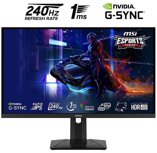 MSI G274QPX - 27" - 1ms - 240Hz - WQHD - G-SYNC