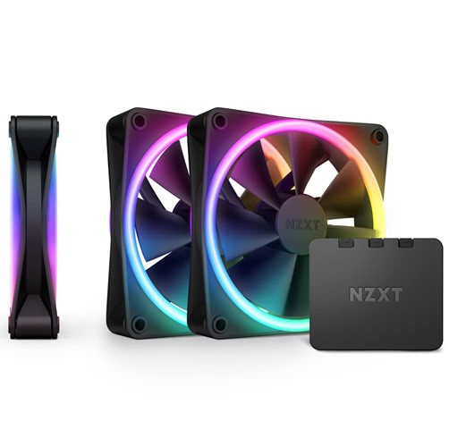 Ventilador NZXT F120 RGB Negro (Pack de 3)