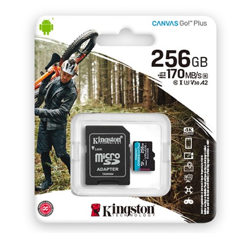 Micro SD Kingston Canvas Go Plus 256GB