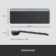 Teclado y Mouse Logitech Slim MK470