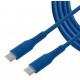Cable Unno Tekno Tipo C a Tipo C - Azul - CB4073BL
