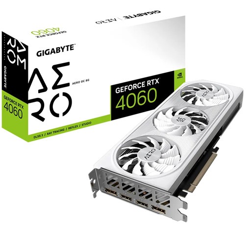 Gigabyte Nvidia Geforce RTX 4060 Aero 8gb OC