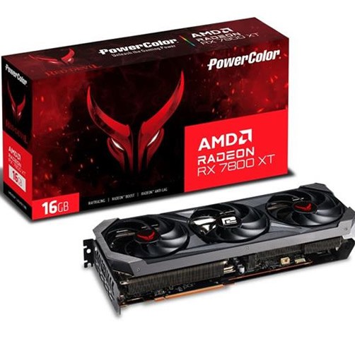 Powercolor RedDevil AMD Radeon RX 7800 XT 16GB