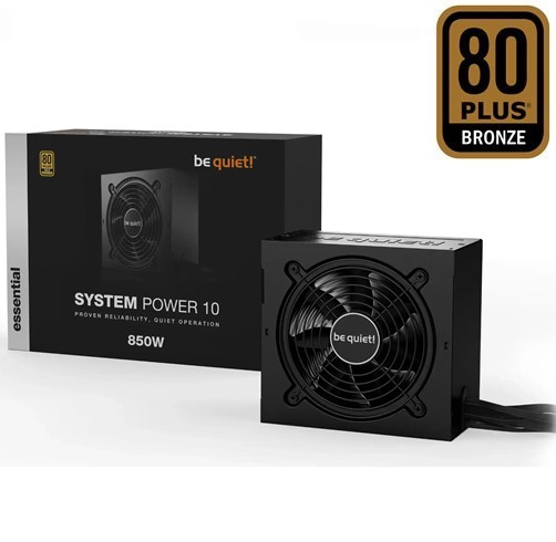 Be Quiet! SYSTEM POWER 10U 850W - 80 Plus Bronze