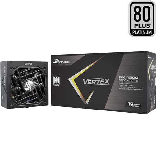 Seasonic Vertex PX-1000- 80 Plus Platinium -ATX 3.0 - PCIe 5.0