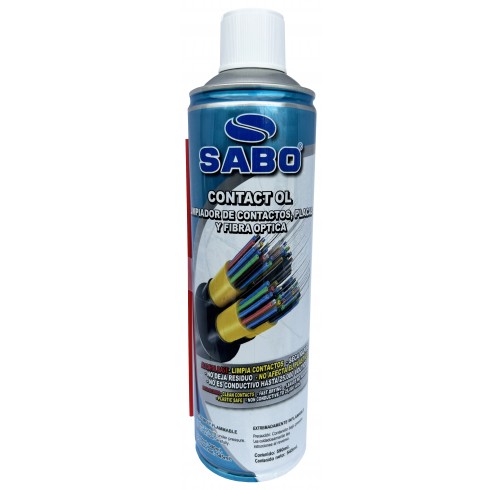 SABO Limpiador de contactos y fibra óptica 590ml