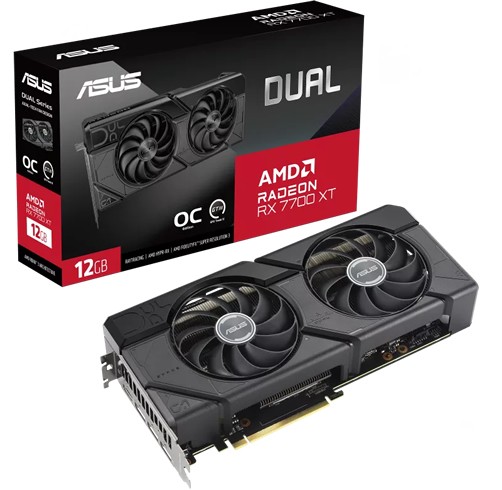 Asus Dual AMD Radeon RX 7700 XT OC 12GB