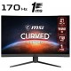 MSI G27CQ4 E2 - Curvo - 170 Hz - 1ms - 27"