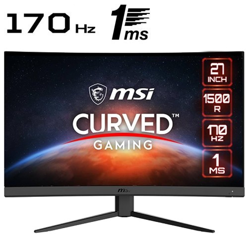 MSI G27CQ4 E2 - Curvo - 170 Hz - 1ms - 27"