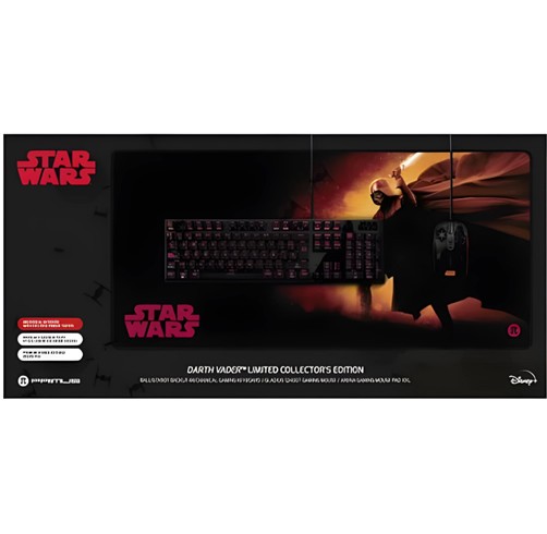 Combo Teclado,Mouse y Mousepad Primus Darth Vader Limited Edition PKT-004DV