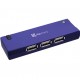 Hub 4 Puertos USB 2.0 Klip - Azul - KUH-400A