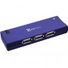 Hub 4 Puertos USB 2.0 Klip - Azul - KUH-400A
