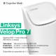 Linksys Velop Pro 7 - Mesh Wifi 7 Router/Node - 2 pack