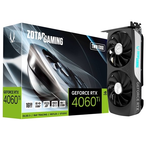 Zotac Nvidia GeForce RTX 4060 Ti 16 GB AMP