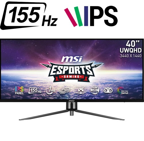 MSI MAG401QR - 155Hz - 1ms - IPS