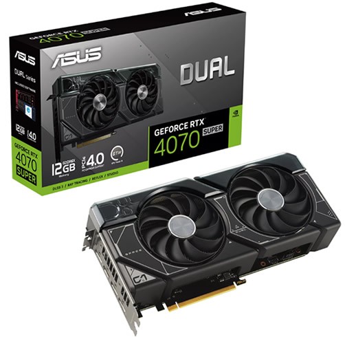 Asus Dual Geforce RTX 4070 Super 12 GB