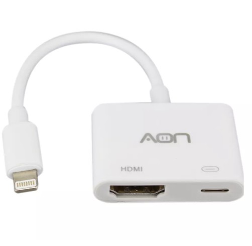 Adaptador AON Lightning a Hembra HDMI+ Lightning - ao-ad-1011