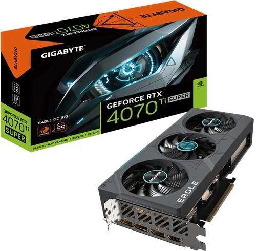 Gigabyte Nvidia GeForce RTX 4070 Ti Super Eagle OC 16 GB