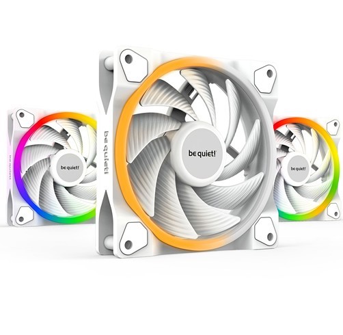 Be Quiet! Light Wings RGB 120mm PWM - Blanco - (Pack de 3)