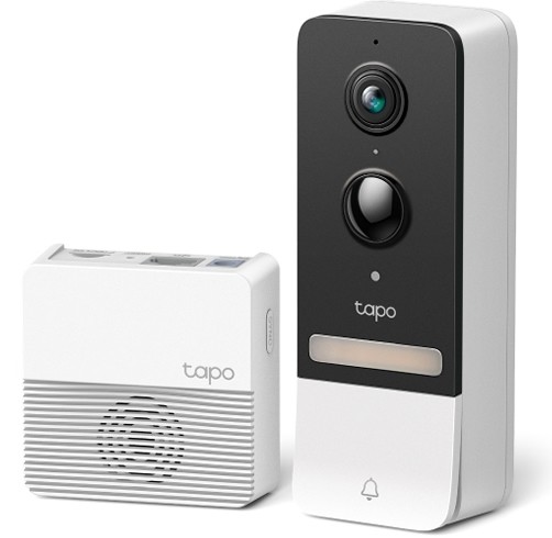 Timbre Inteligente con camara de Bateria TP-Link - Tapo D230S1