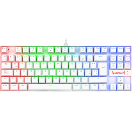 Redragon K552 Kumara White RGB