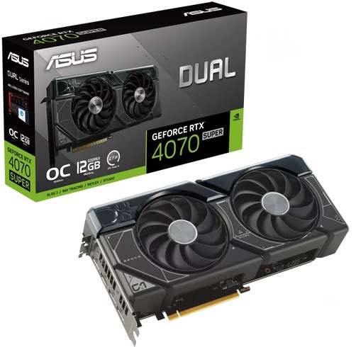 Asus Dual Geforce RTX 4070 Super OC 12GB 