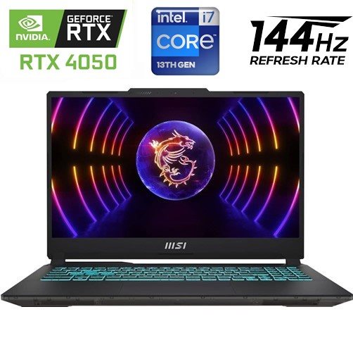 MSI Cyborg 15 A13VE-406XSP-i5 13420H- RTX4050 -SSD-16GB DDR5-144HZ