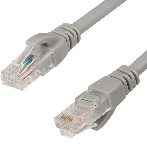 Cable UTP Argom Tech CAT6 - 50ft- 15m - 26AWG - 10GBPS - Gris - ARG-CB-1555