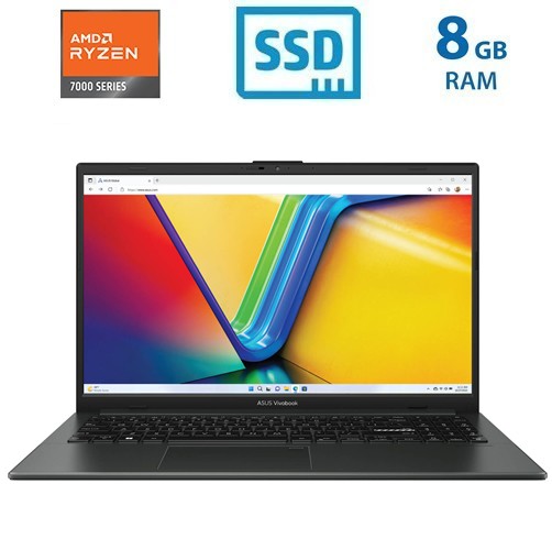 Asus E1504F - Ryzen 3 7320u - 8 GB-SSD-Mixed Black