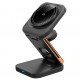 Cargador Argom magnetico Wireless 3 en 1- ARG-AC-0144BK